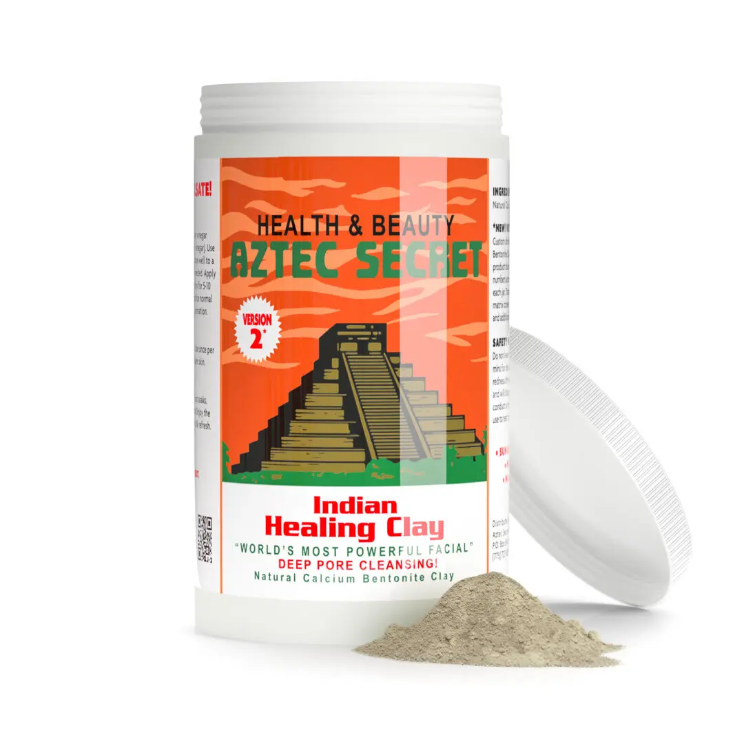 Indian healing clay for deep pore cleansing