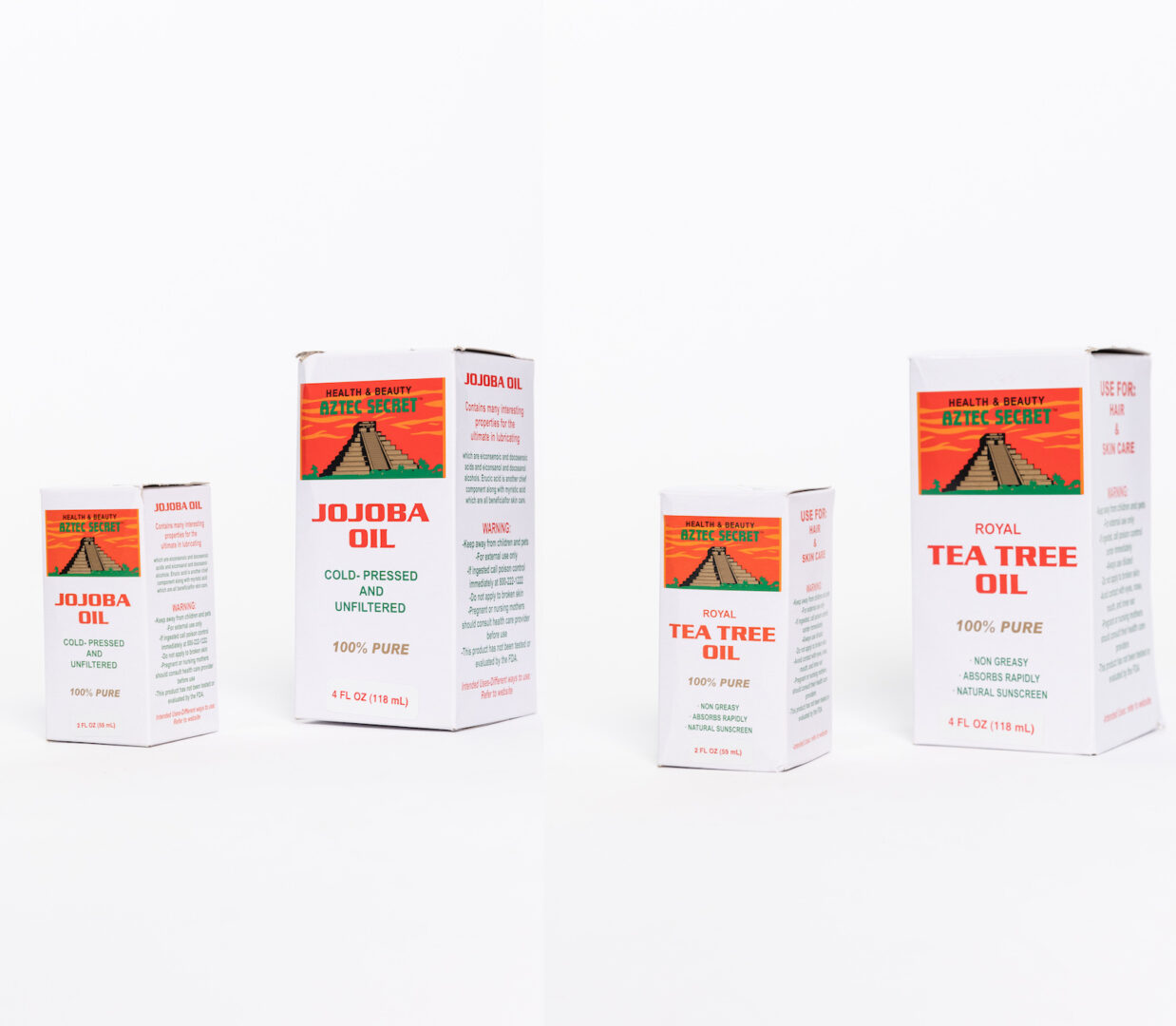 Aztec Secret Health & Beauty LTD | jojoba oil Set