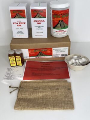 Large infusion box Tea Tree Oil JOJOBA Oil | Aztec Secret Health & Beauty LTD
