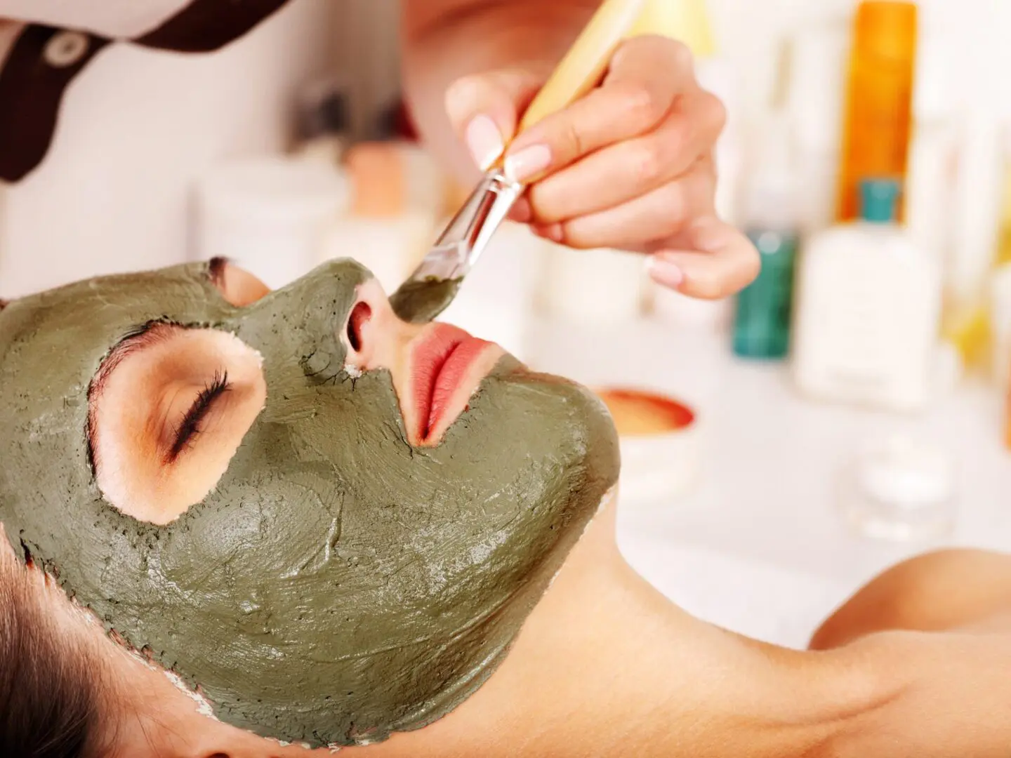 Aztec Secret Health & Beauty LTD | Woman ,With, Clay, Facial, Mask ,In, Beauty ,Spa.