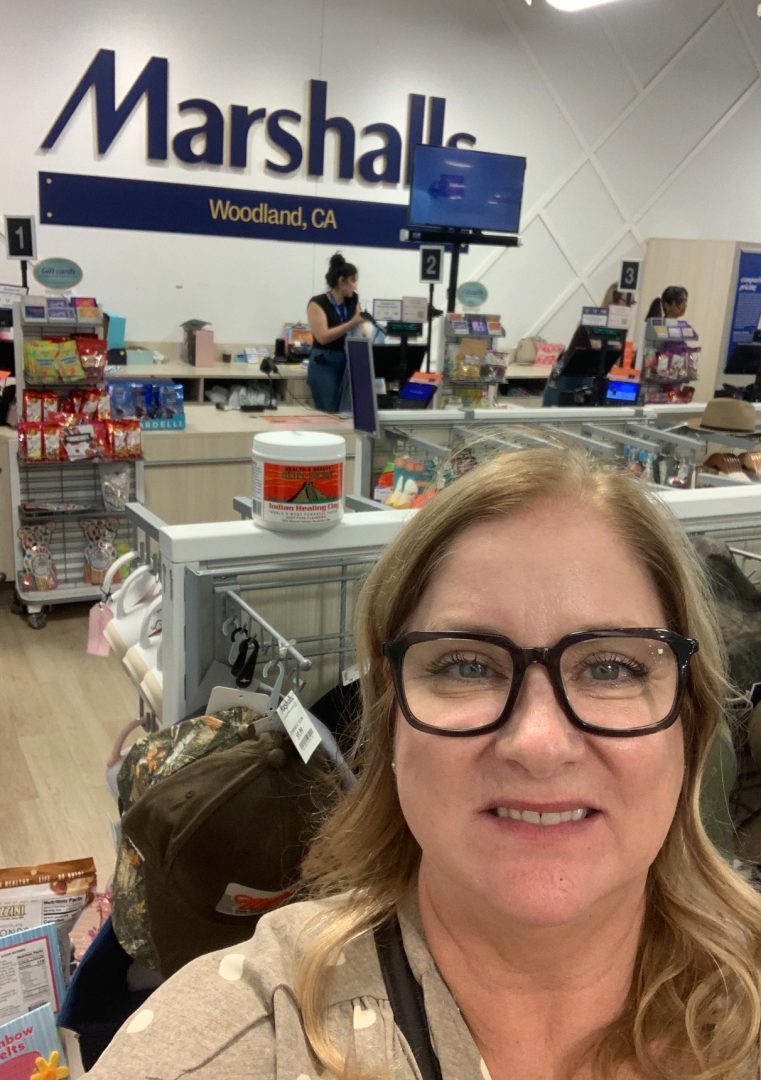 In store image with aztec secret jar Woodland California Marshalls