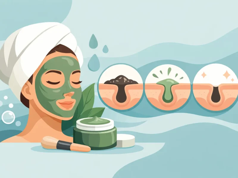 How Do Clay Masks Unclog Pores?