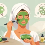 How to Apply Facial Clay Evenly