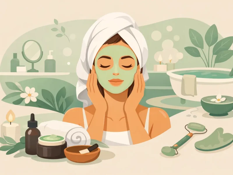How to Do a Spa Facial Routine at Home