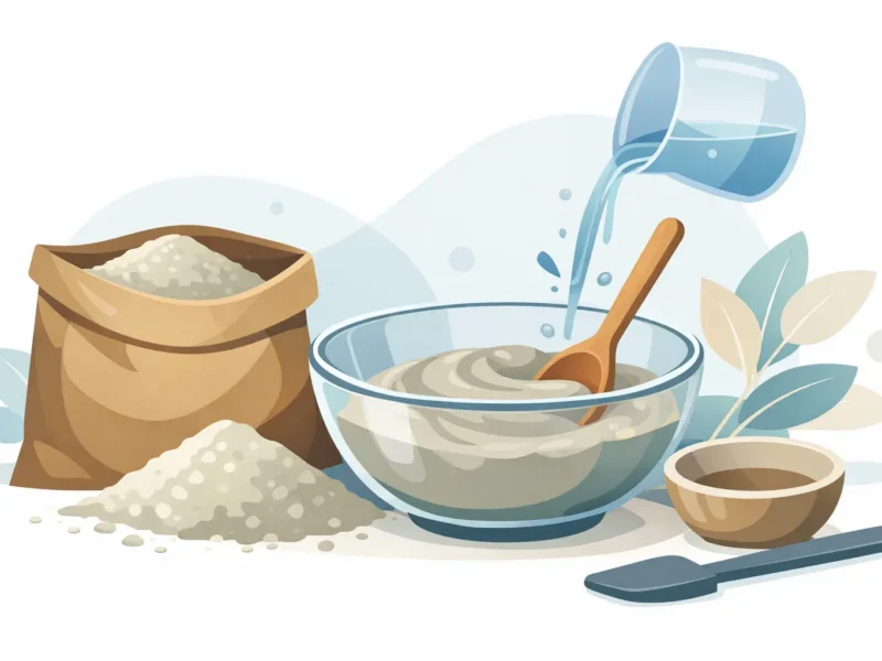How to Mix Bentonite Clay the Right Way