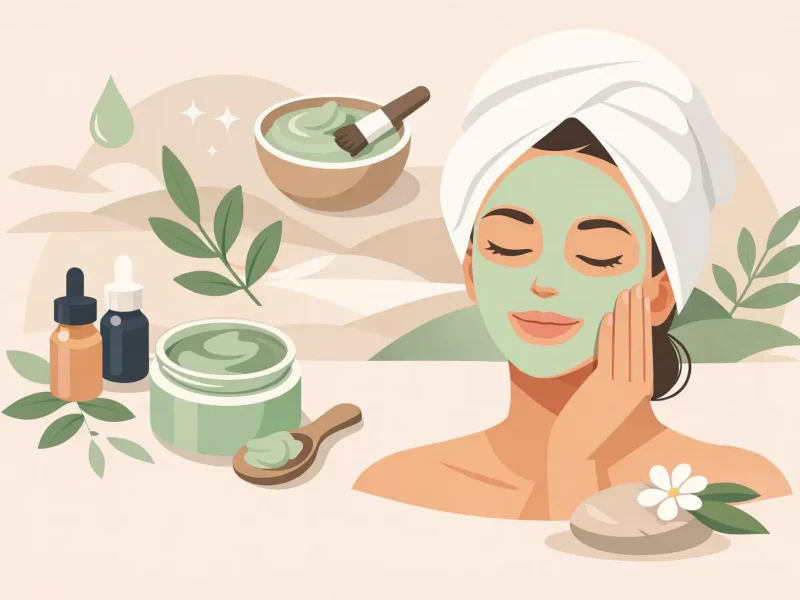 sensitive skin clay mask tips